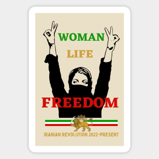 Iranian Revolution for freedom. Magnet